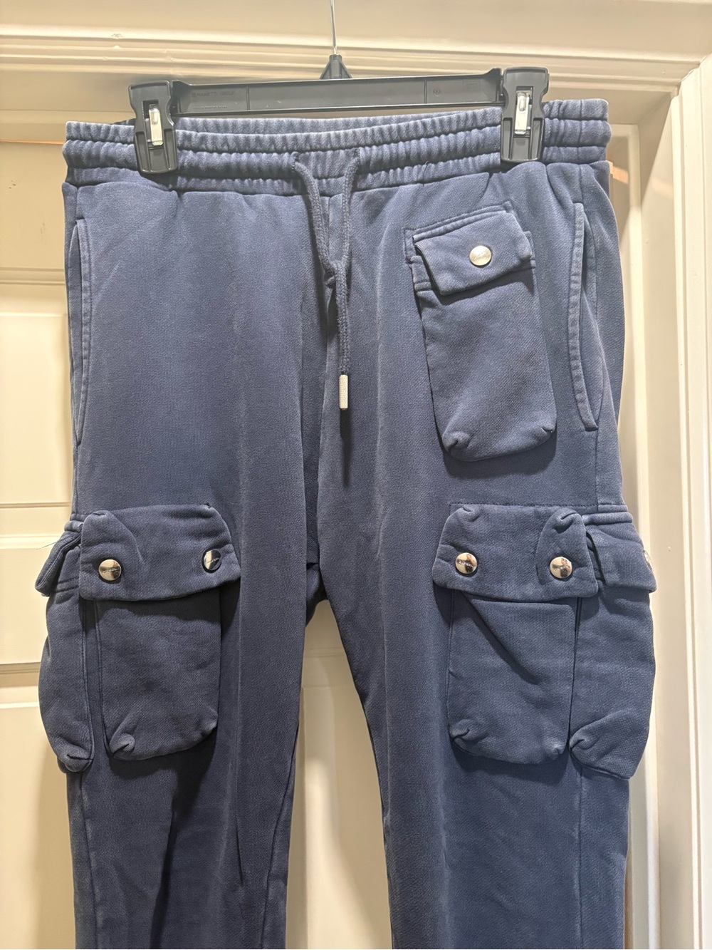 Diesel Men's Blue Cargo Pocket Joggers